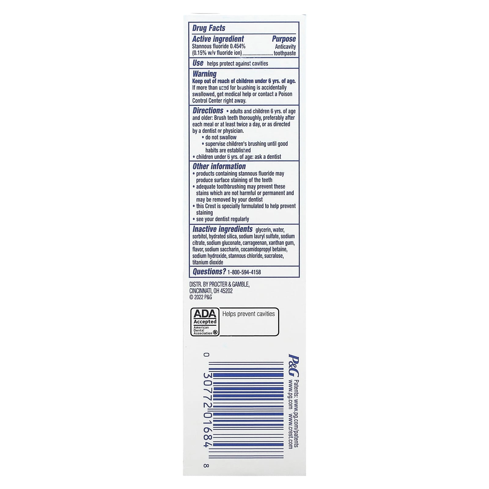 Kids Advanced Fluoride Anticavity Strawberry Toothpaste 6+ Yrs 116 g