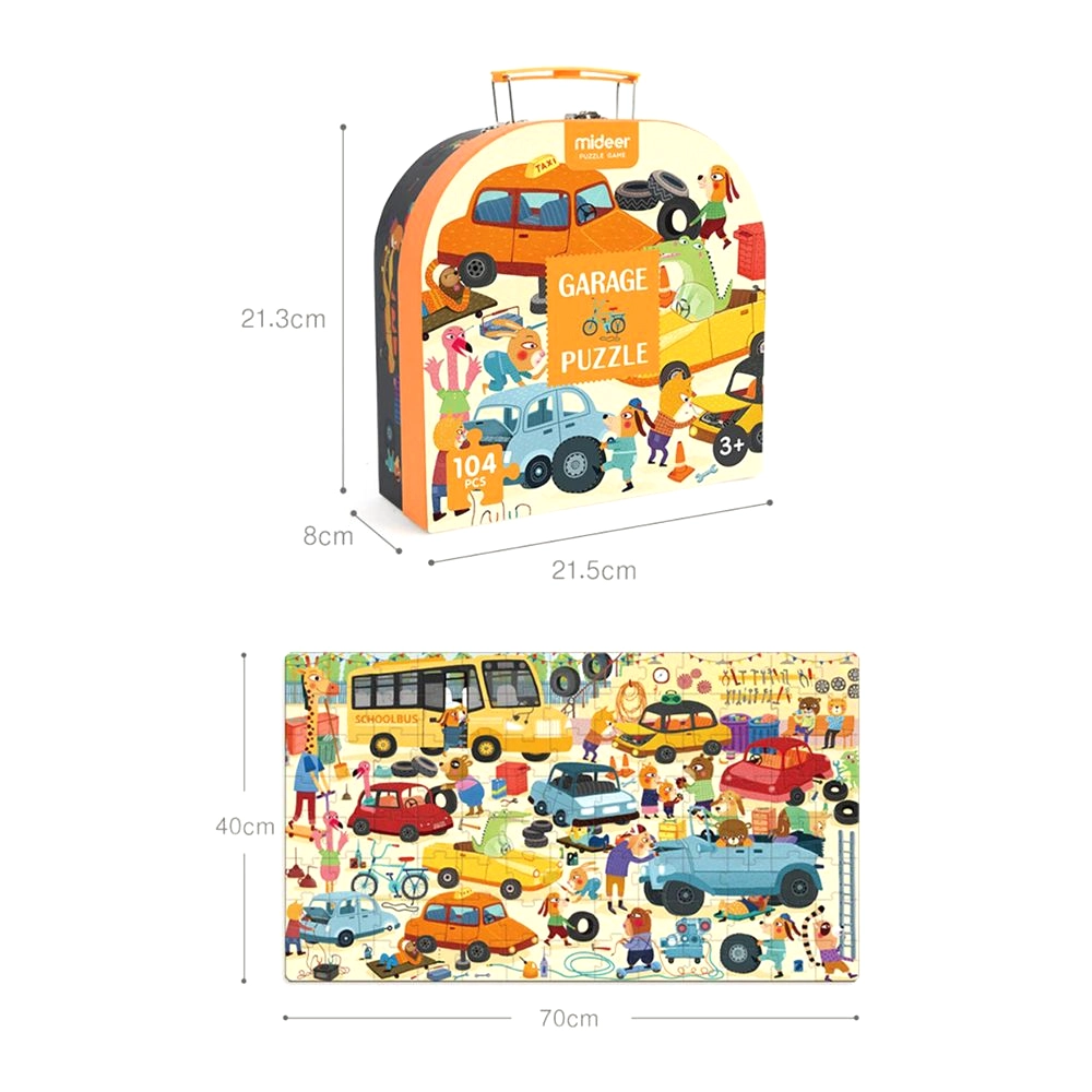Garage Puzzle (TOP-MD3078) - 104 pcs