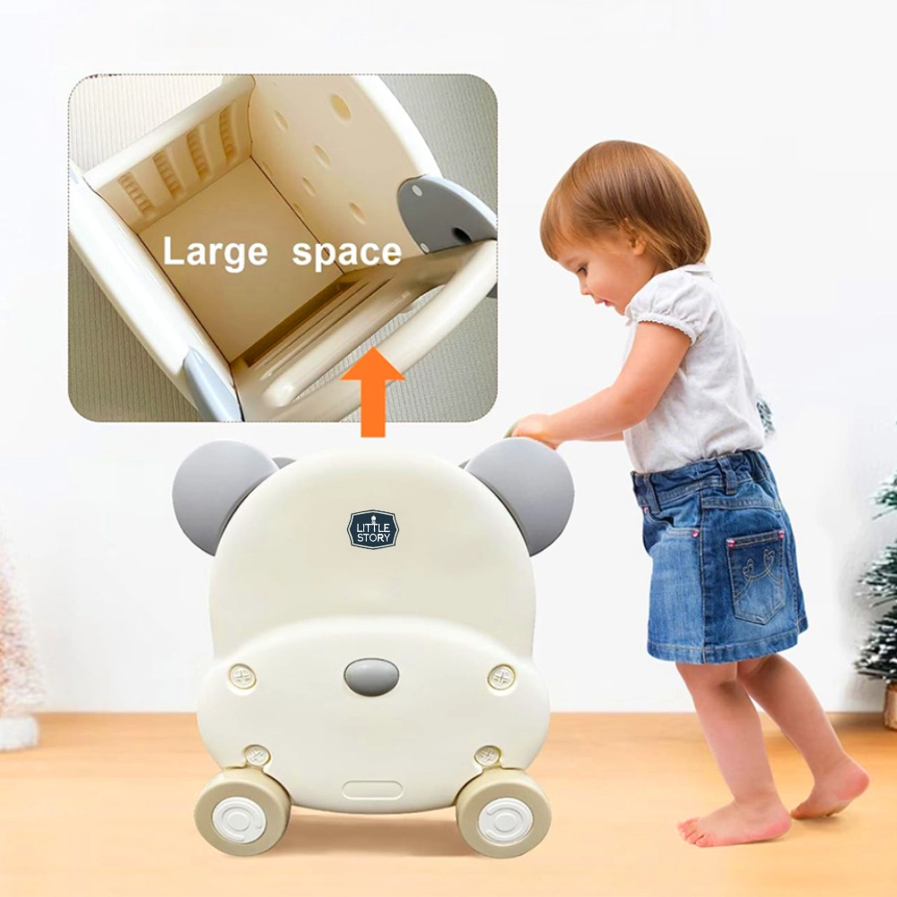 Portable Kids Toys Shopping/Storage Cart - HDPE