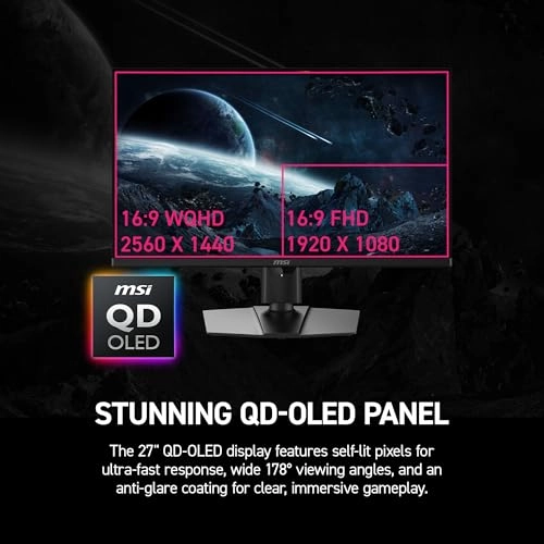 MPG 271QR QD-OLED X50 - 2560 x 1440 27-inch