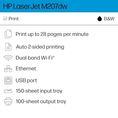 LaserJet M207dw