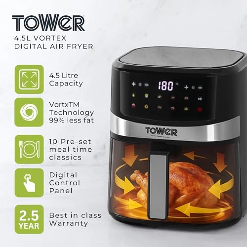 Vortx TWR-VORTX-AF-4500ML-BLACK