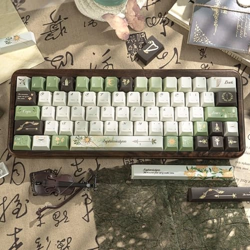 Rainbow Color Keycaps - QWERTY Keyboard (only keycaps)