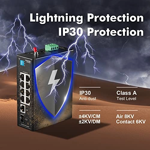 8FE + 2GE + 1SFP 10-ports