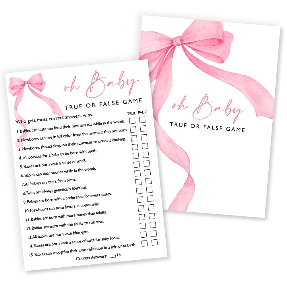 Wybgno Oh Baby True or False - 18 years and up 25