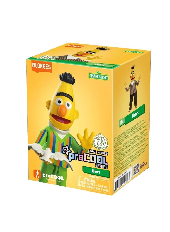 BLOKEES Sesame Street PreCool Bert - Buildable Figure with Bird Accessory