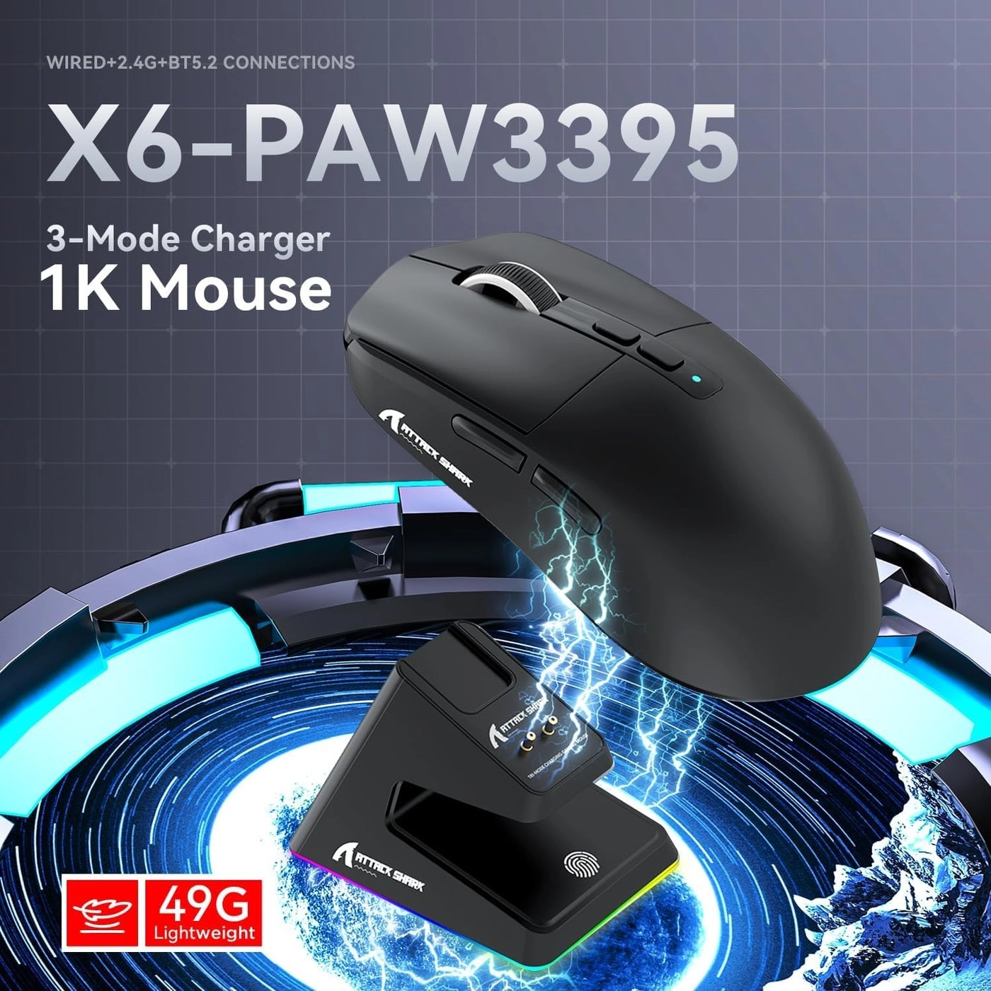 X3 Gaming Mouse - Wireless