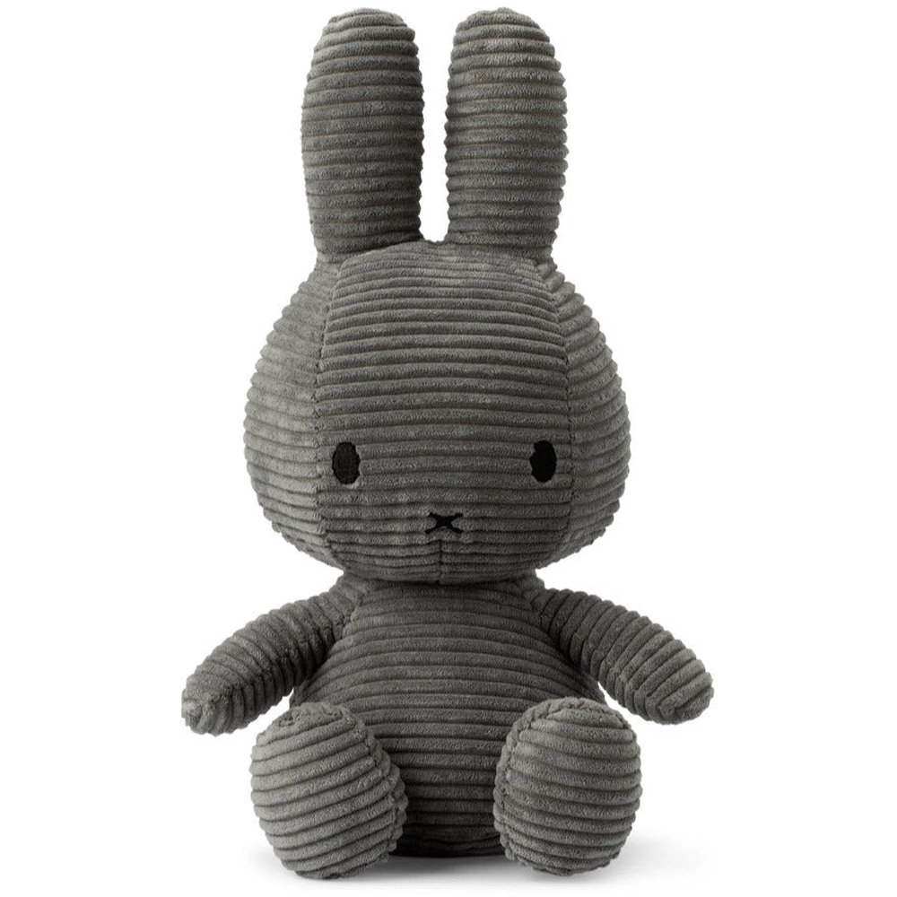 Bon Ton Toys Miffy Eco Corduroy 33 cm Plush Grey