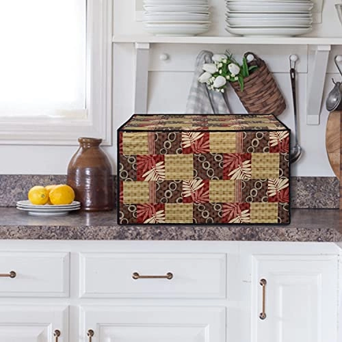 Microwave Oven Cover - 20 Liters Multicolor