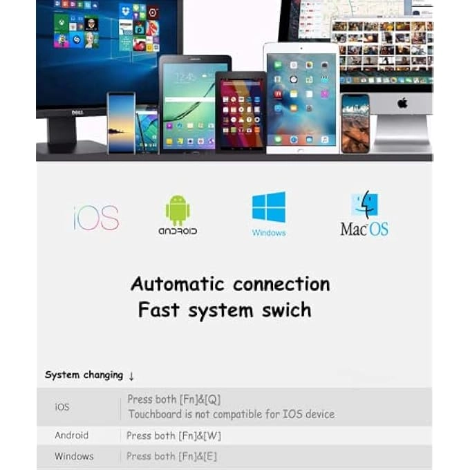 TRI-FOLD BLUETOOTH KEYBOARD - Wireless