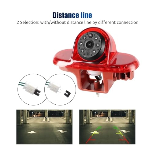 Rear View Parking Camera - Night Vision Wire