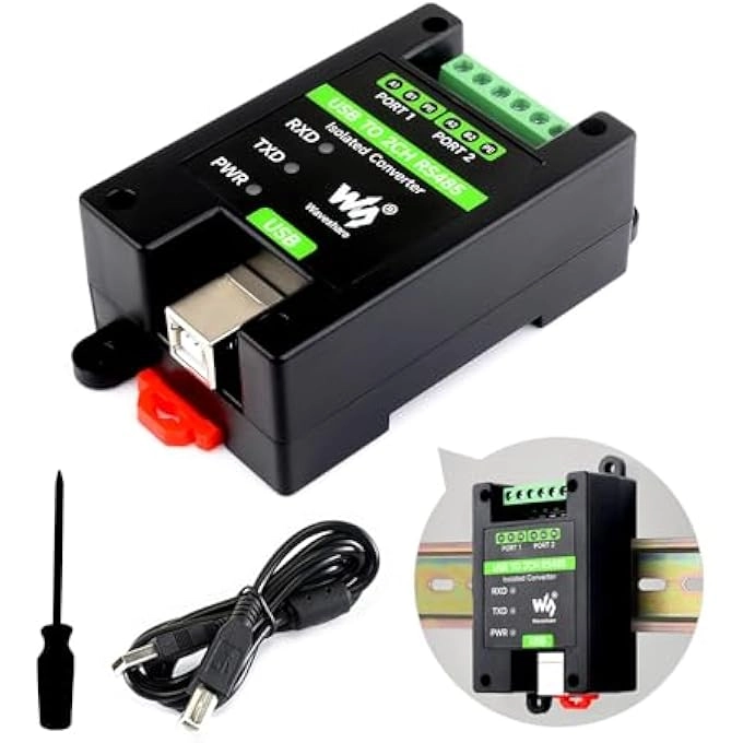 rayihni USB TO 2CH RS485 ISOLATED CONVERTER