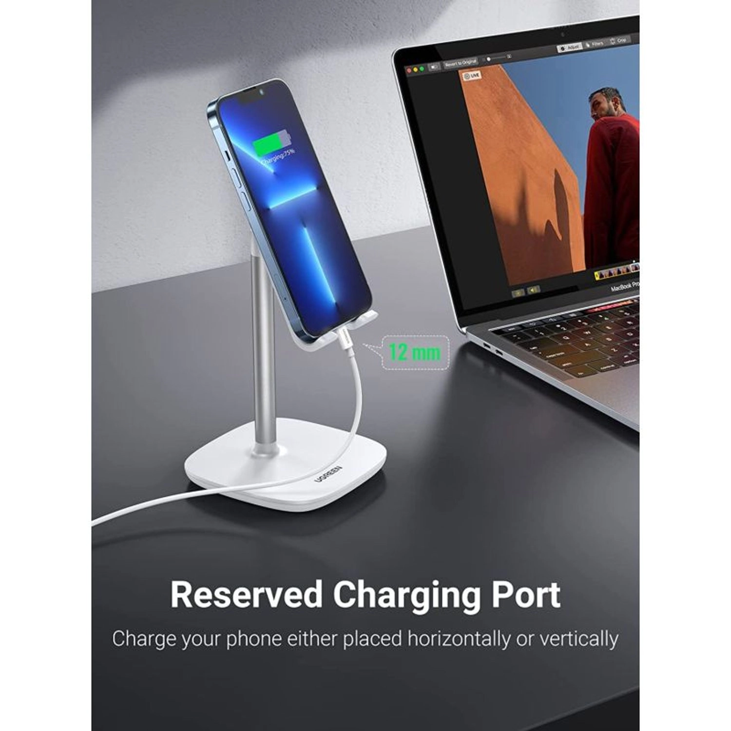 Mobile Stand - Multi-Angle Adjustable Charging Hole