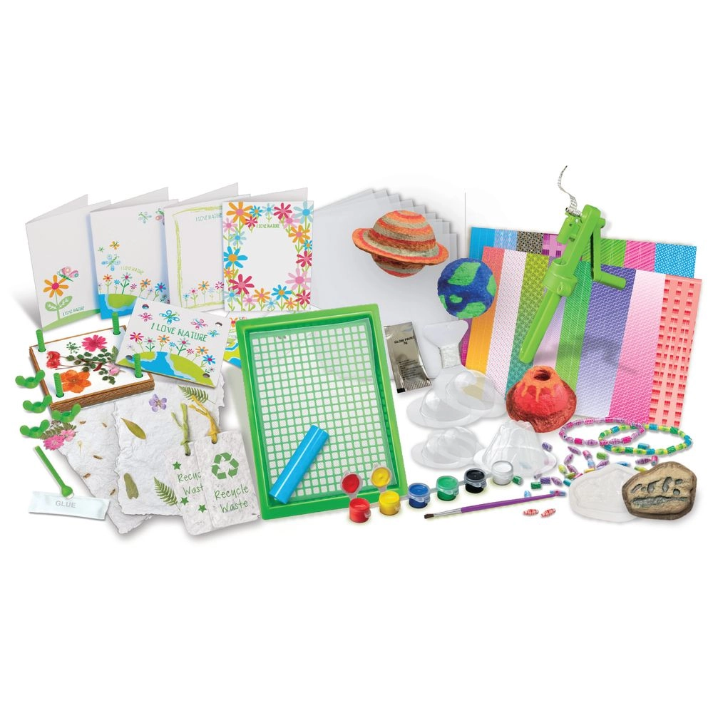 Green Paper Craft Recycling Kit - 5+ years