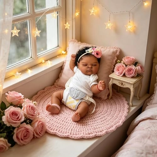Peaches Reborn Baby Doll - 20 inch/50 cm Full Body Vinyl