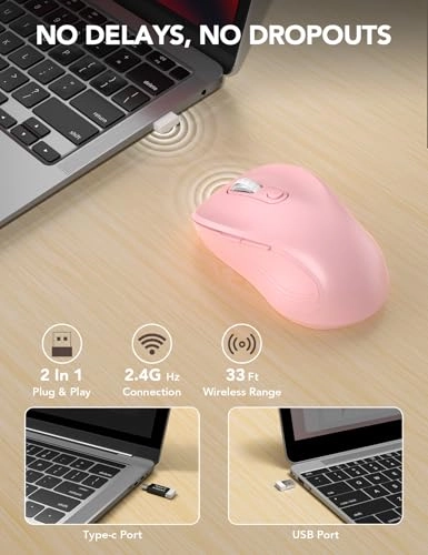 Ergonomic Mouse - Wireless