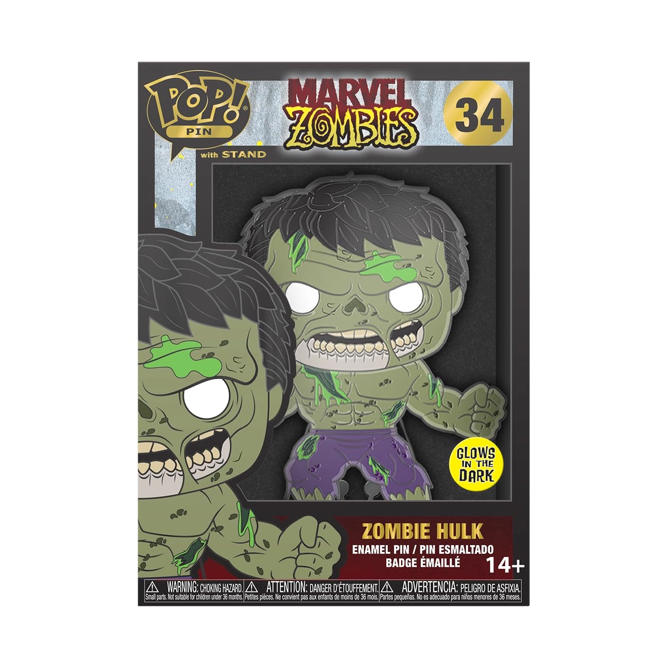 FUNKO Pop! Pin Zombie Hulk