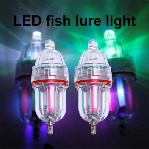 LED Fishing Light - White/Green 4.97x10.99cm