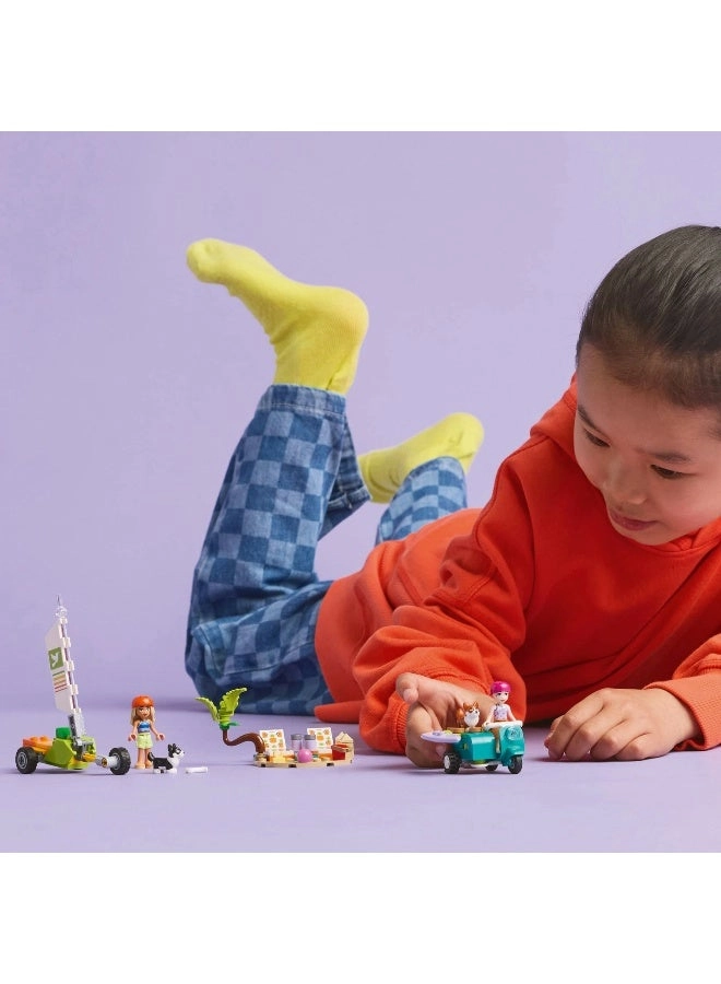 Friends Surfing Dogs and Scooter Adventure (42641)