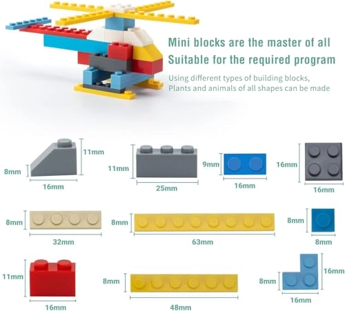 Classic Building Blocks Set - 1500 pcs