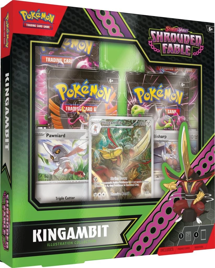 Pokémon Scarlet and Violet Shrouded Fable: KINGAMBIT Illustration Collection
