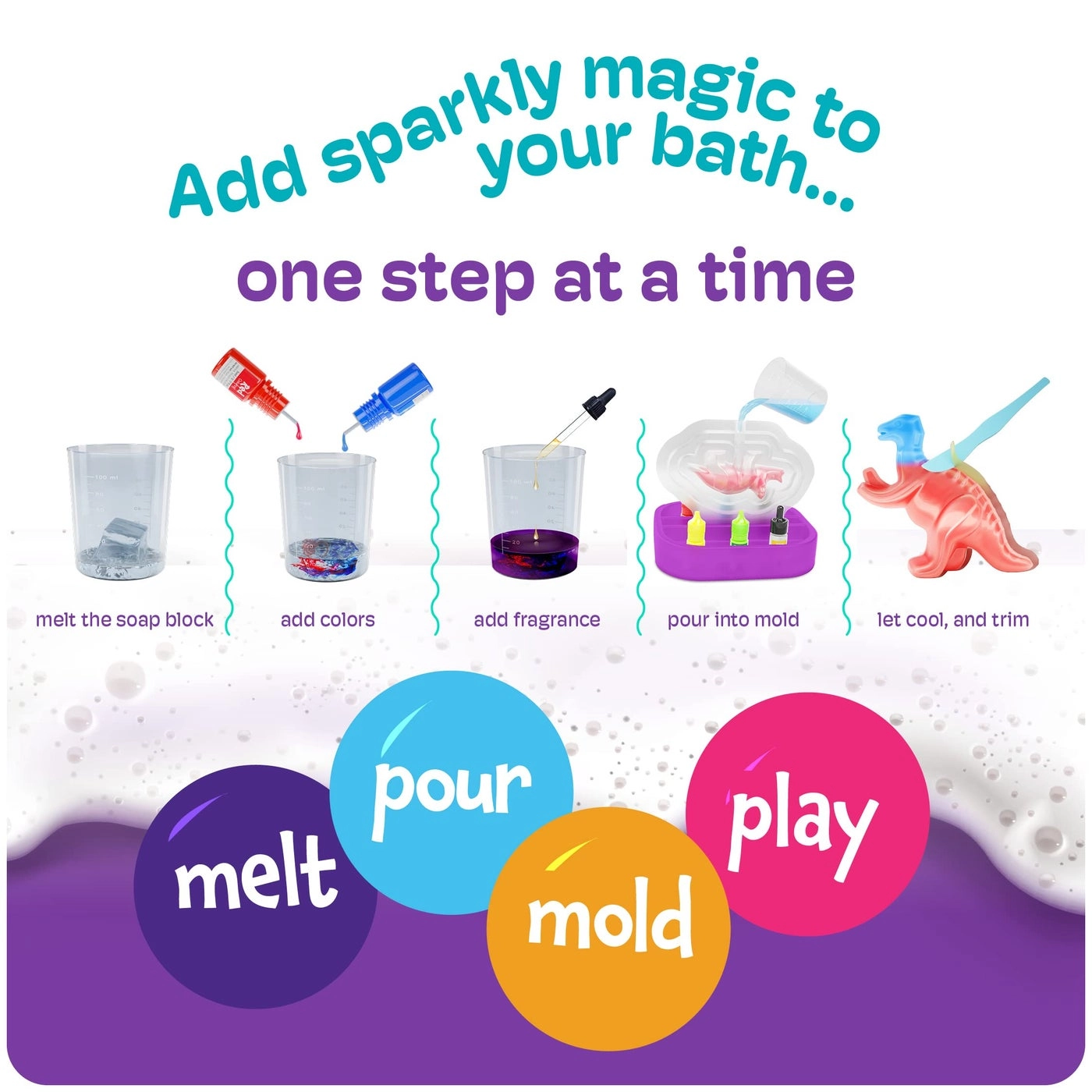 Dino Soap Making Kit