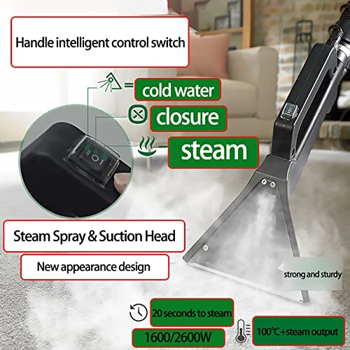Steam Washer Vacuum Cleaner - 0-6Bar 9L