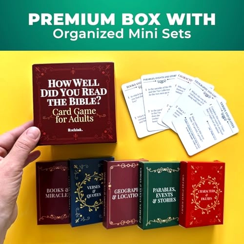 Rethink - Bible Trivia Card Game 250 Cards