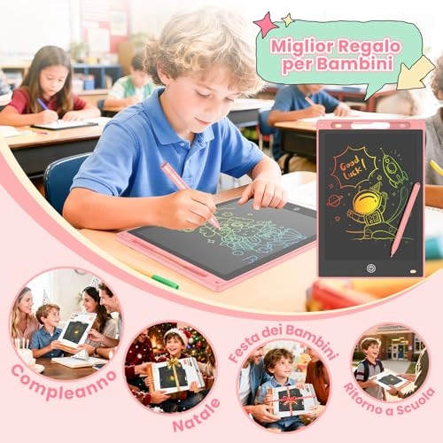 LCD Graphic Tablet - 10 inch Pink