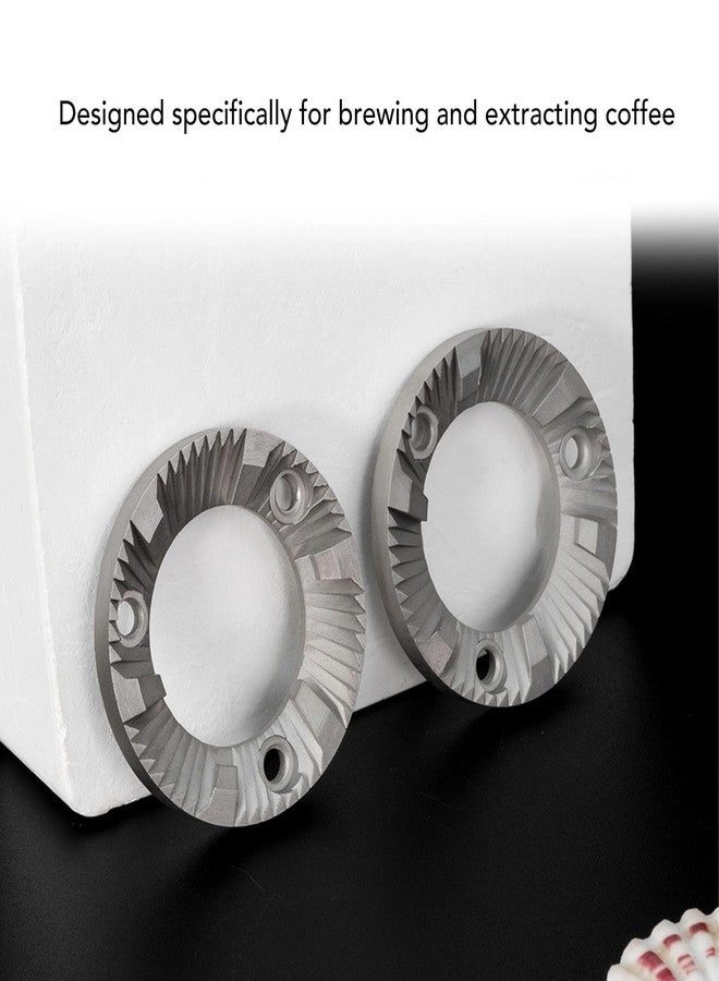 Coffee Grinding Flat Burrs - 40mm Stainless Steel