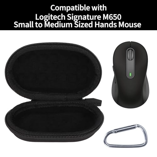 Case Compatible with Logitech Signature M650 / M550 - Small to Medium Sized Hands Graphite