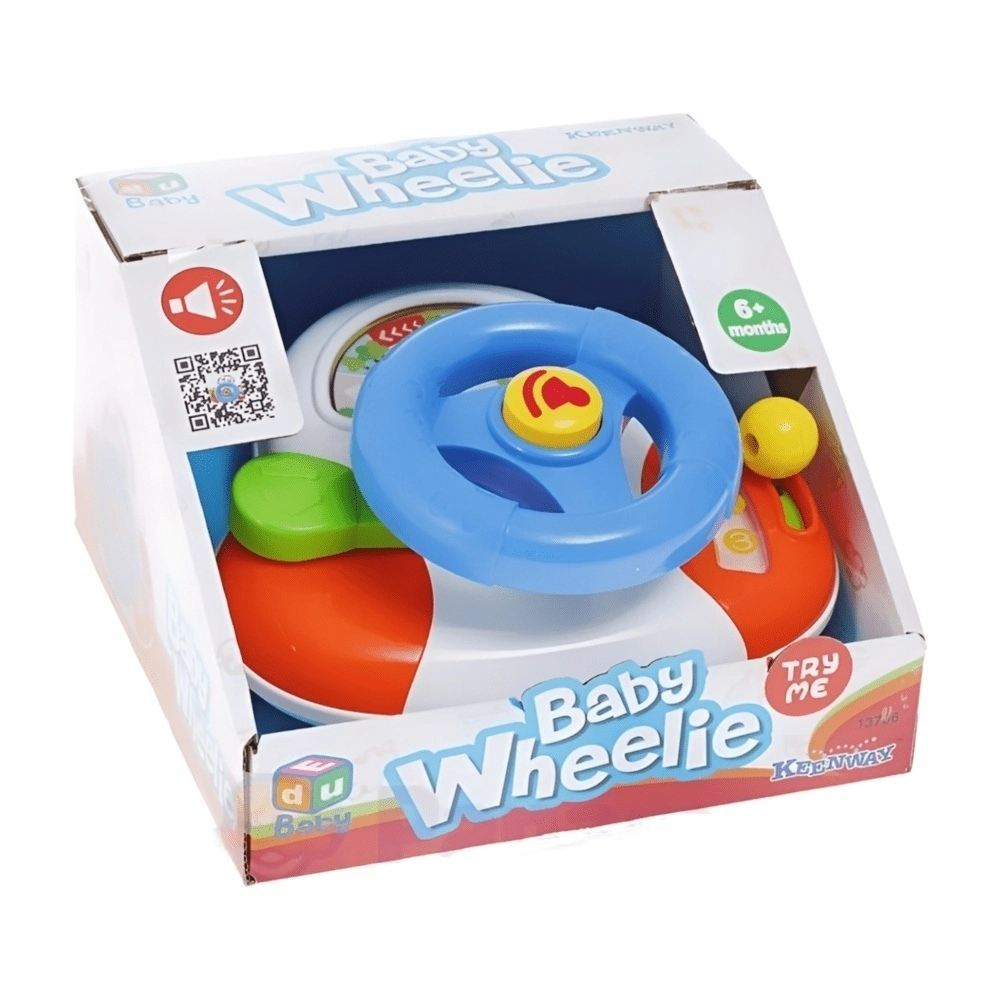 Steering Wheel With Light And Sound - Suitable for 6 months and above
