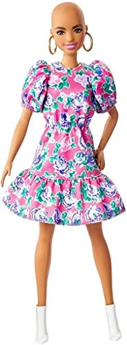 Barbie Fashionistas Doll 150 - No Hair Look Floral Dress Ages 3+