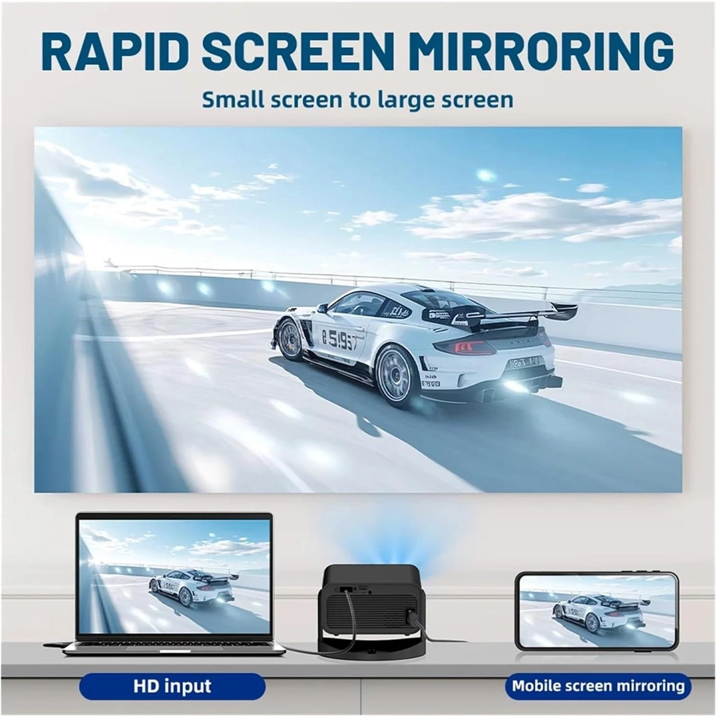 Portable Smart Projector - 1280×720