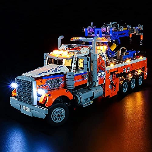 LED Light Kit for LEGO Heavy Duty Tow Truck 42128