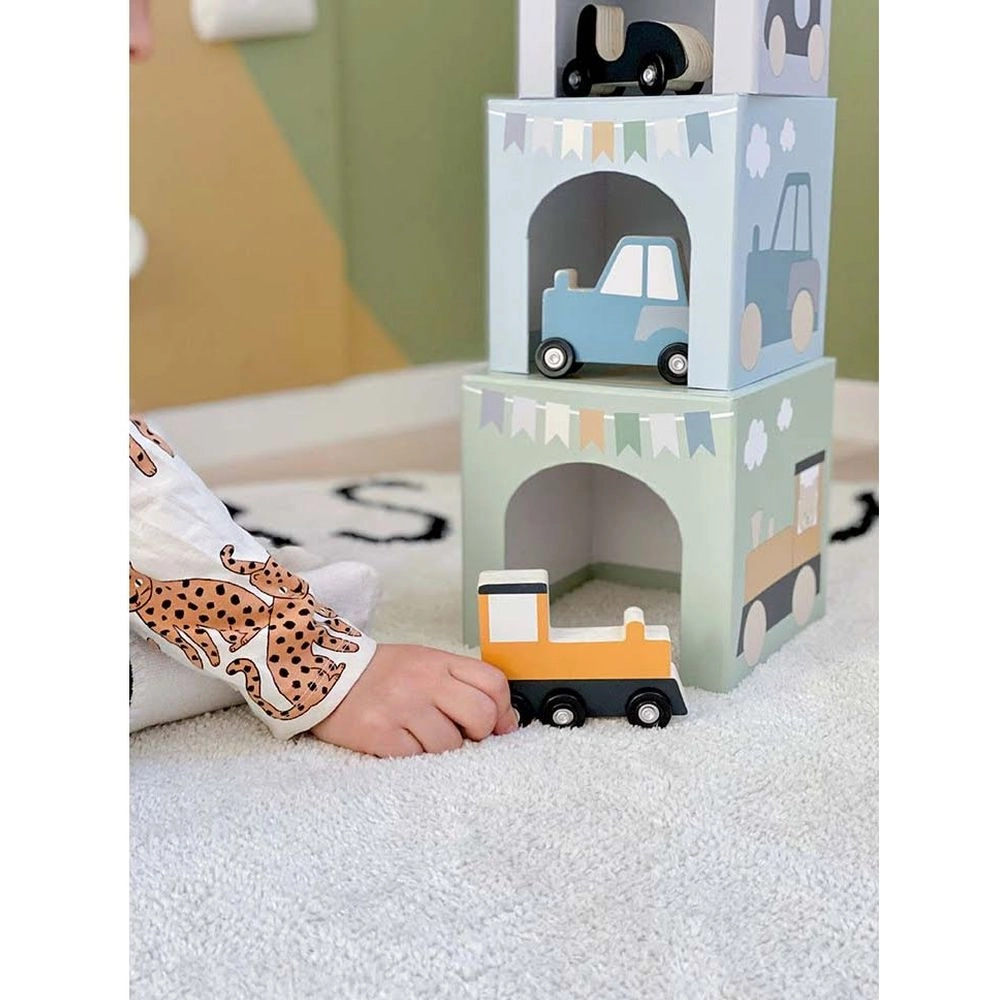 Stacking Cubes 1-5 - 2 years and above 5 pieces