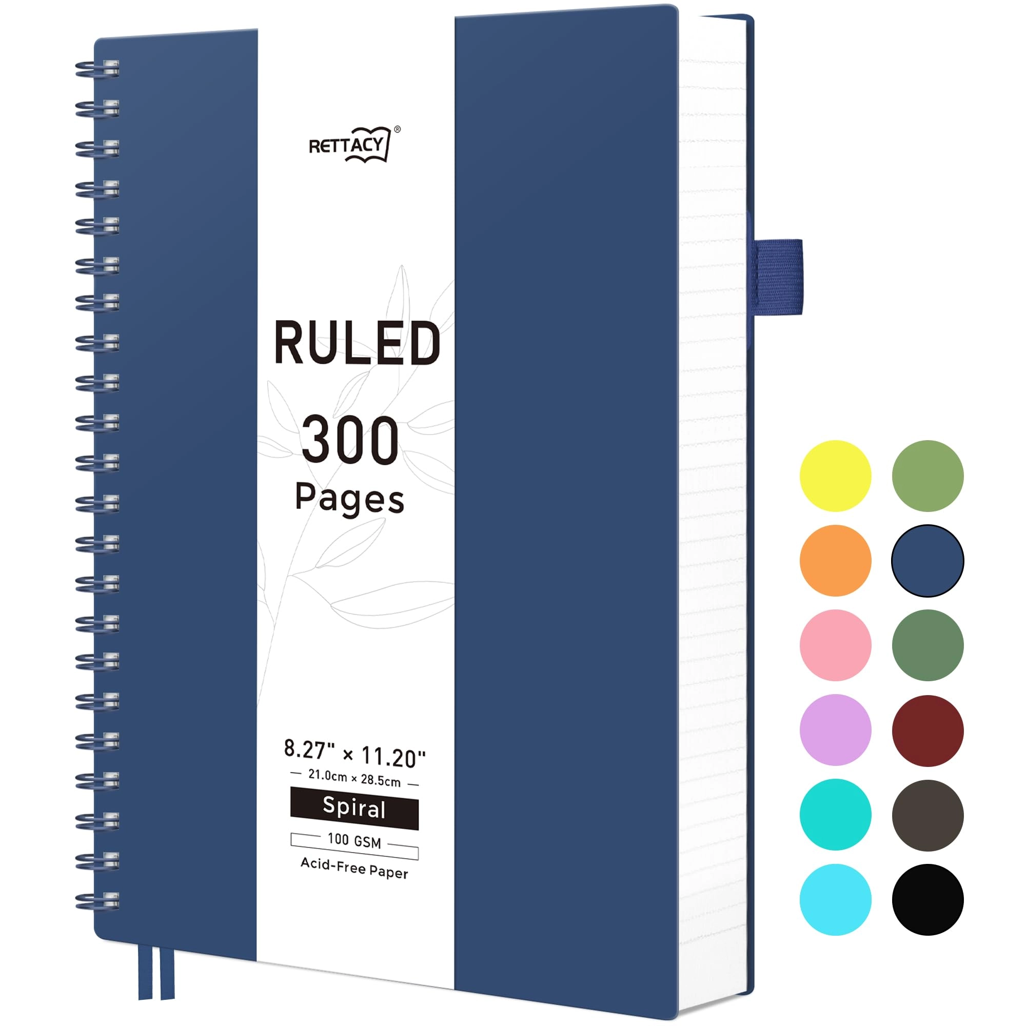 A4 Notebook A4 Spiral - Lined 150 Sheets