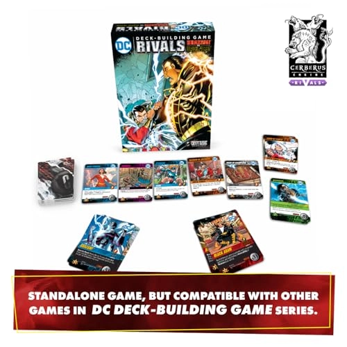 DC Deck-Building Game: Rivals – Shazam! vs. Black Adam - Card Game