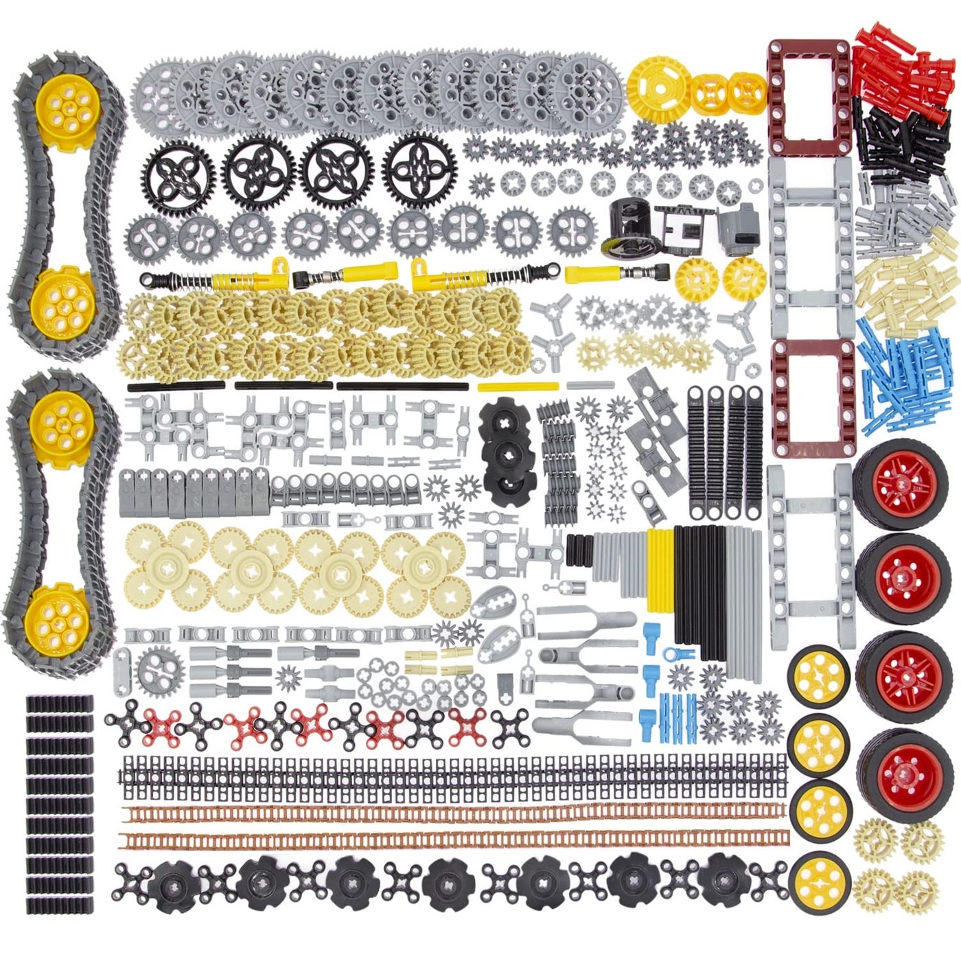 TechnicParts - 852pcs