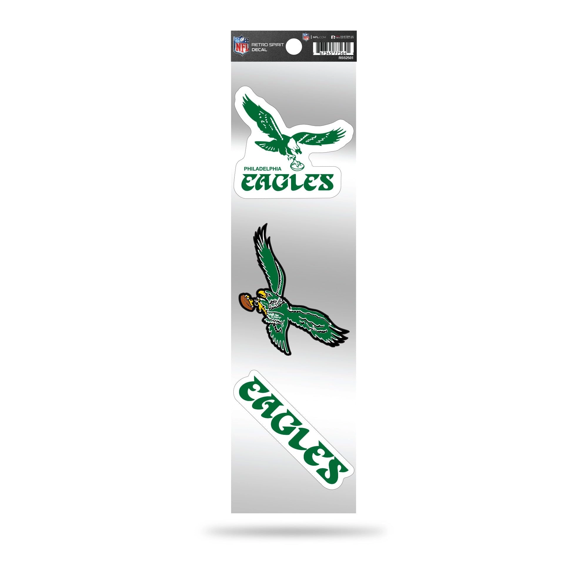 Rico Industries - DROPSHIP Retro Spirit Decals - durable vinyl material and natural fibers 3 piece(s)