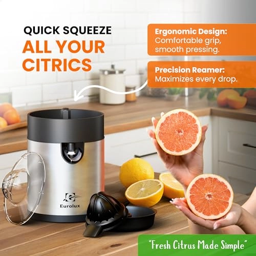 Electric Citrus Juicer - 160W 0.5L