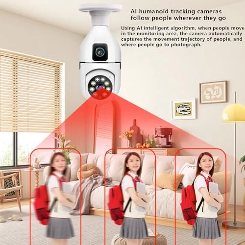 Light Bulb Security Camera 1080P