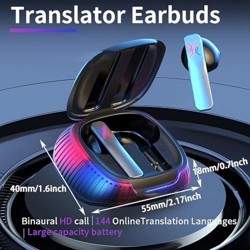 Instant Translator Earbuds - 144 Languages