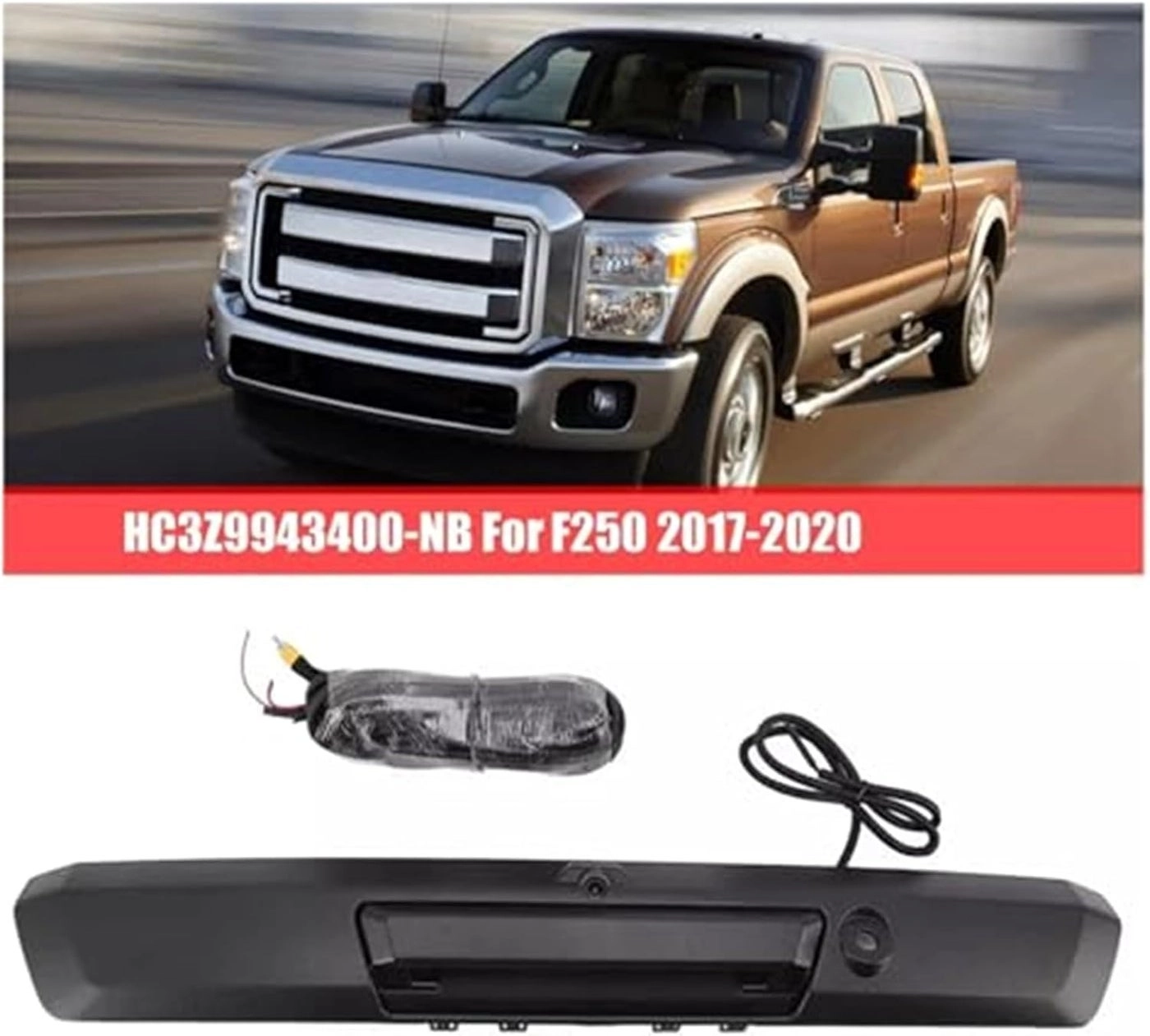 Tailgate Handle Reversing Camera - Night vision High-resolution