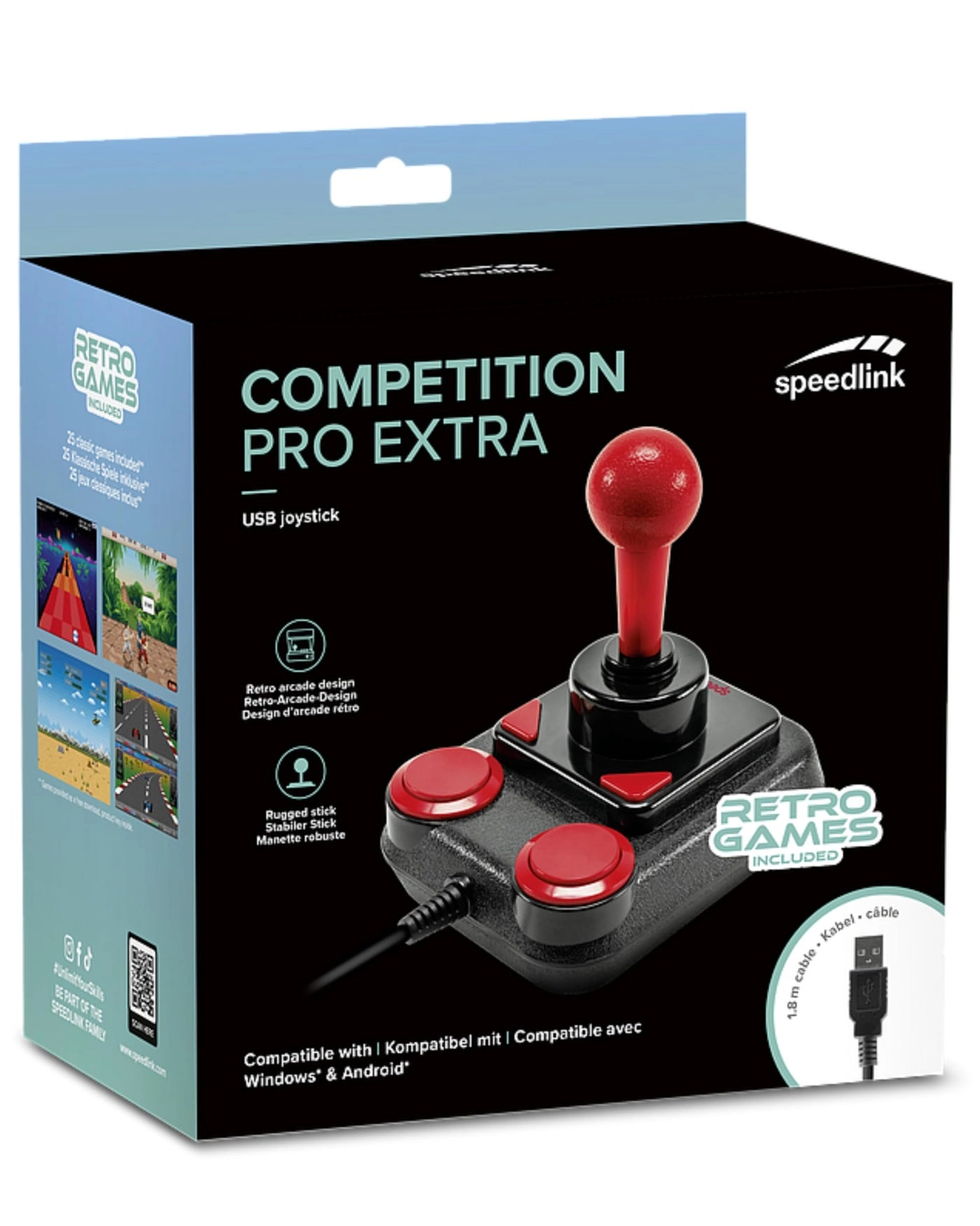 Competition Pro Extra - Black, red