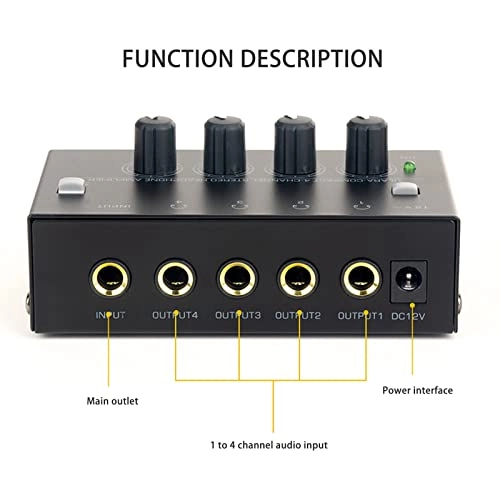 Stereo Audio Amplifier - 4 Channel