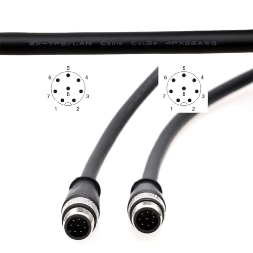 8 Pin Male Cable Adapter - 5m
