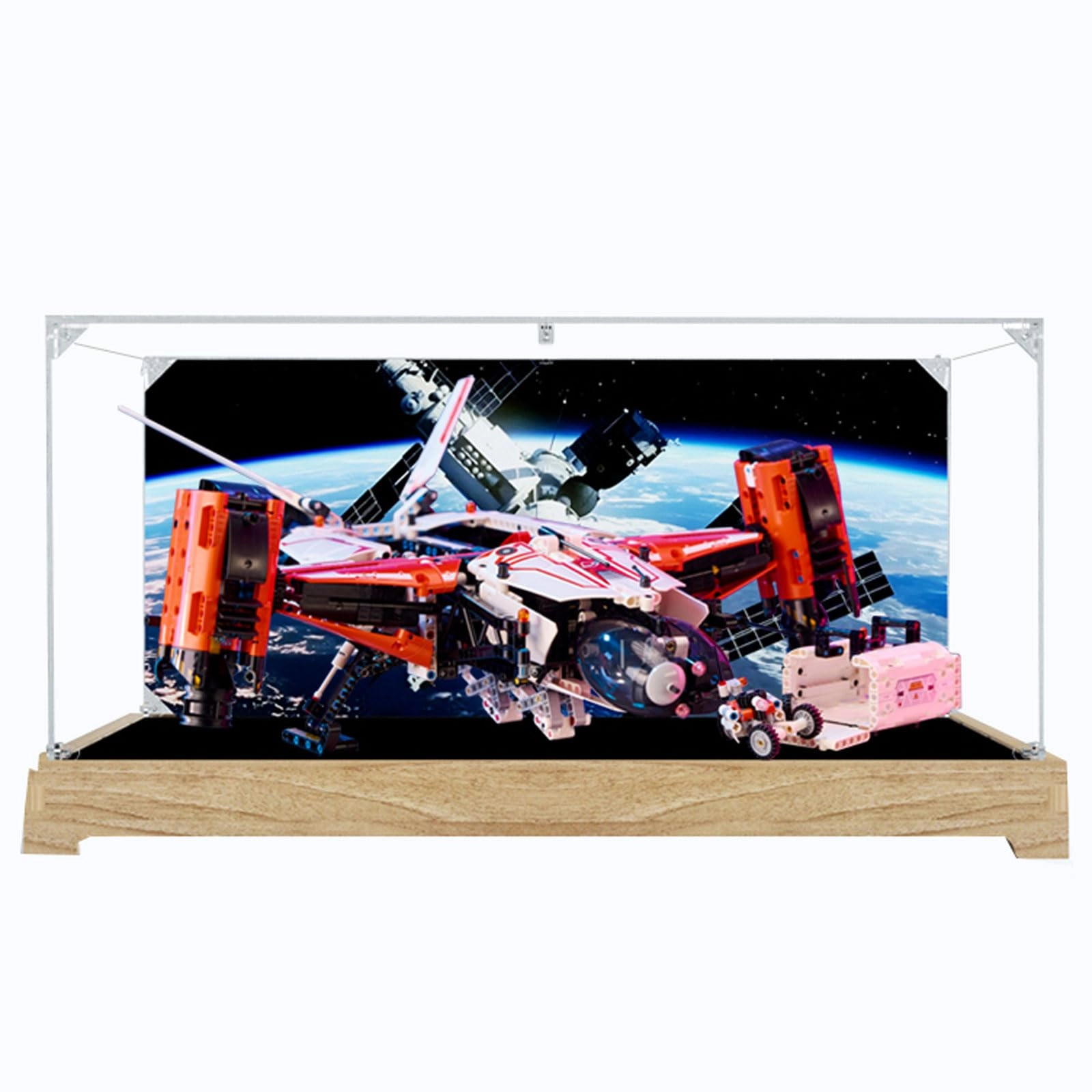 TIANQING Acrylic Display Case - for 42181 56 x 50 x 25 cm