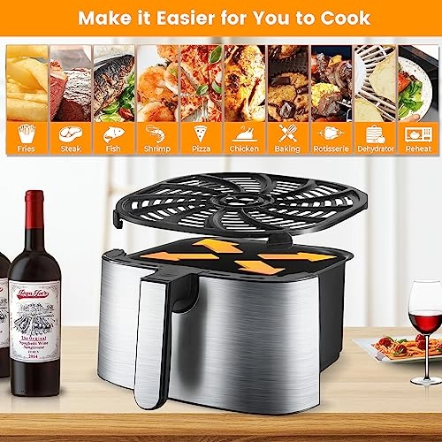 Air Fryer Grill Plate - food grade stainless steel 1