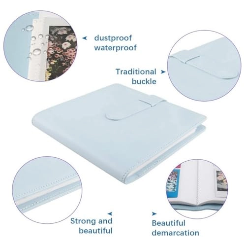 Instax Mini 256 Pockets PU Leather Photo Album